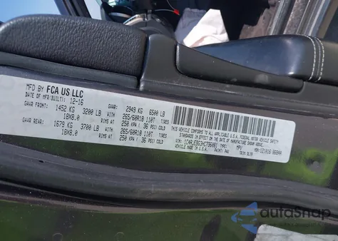 2017 Jeep Grand Cherokee Limited 4X2 from USA, damaged, VIN 1C4RJEBG3HC736081